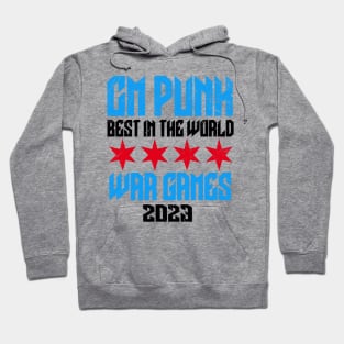 cm-punk war games 2023 Hoodie